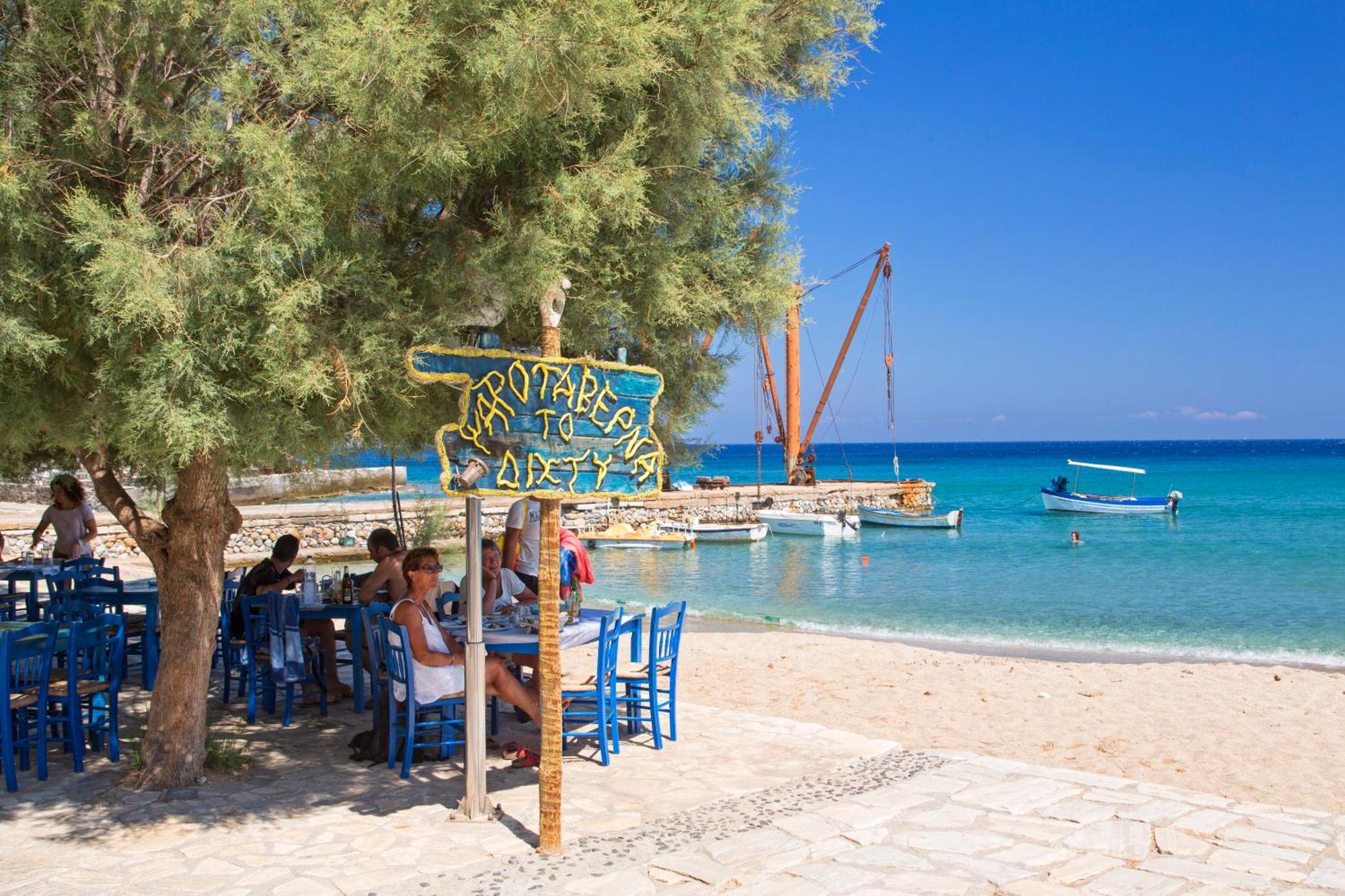 Birbas Hotel Agia Anna  Buitenkant foto
