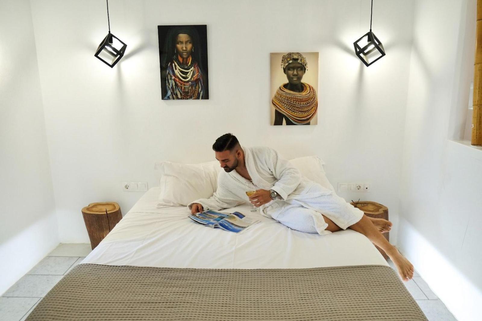 Birbas Hotel Agia Anna  Buitenkant foto